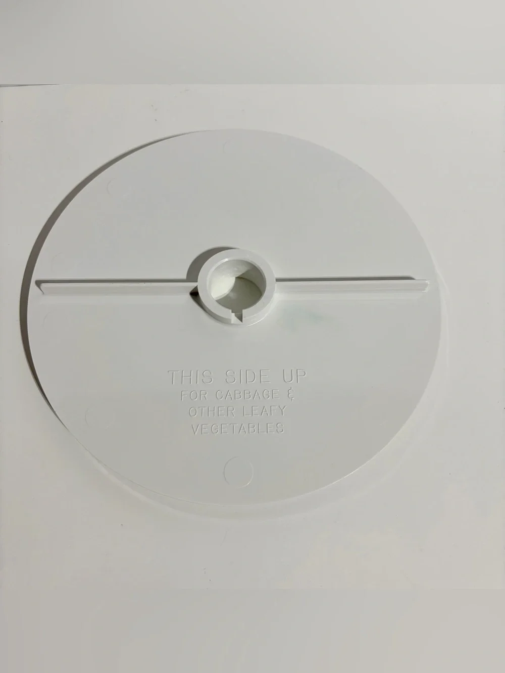 Sears Counter Craft Food Processor Series 400 Slinger Plate Replacement Vintage